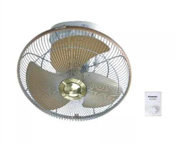 QUẠT TRẦN ĐẢO PANASONIC F-409Q ( ĐẢO 360 ĐỘ - MÀU XANH )
