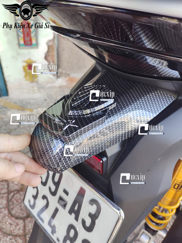 Ốp Cóc Đèn SH 350i, SH 2020 - 2022 Carbon MS2602