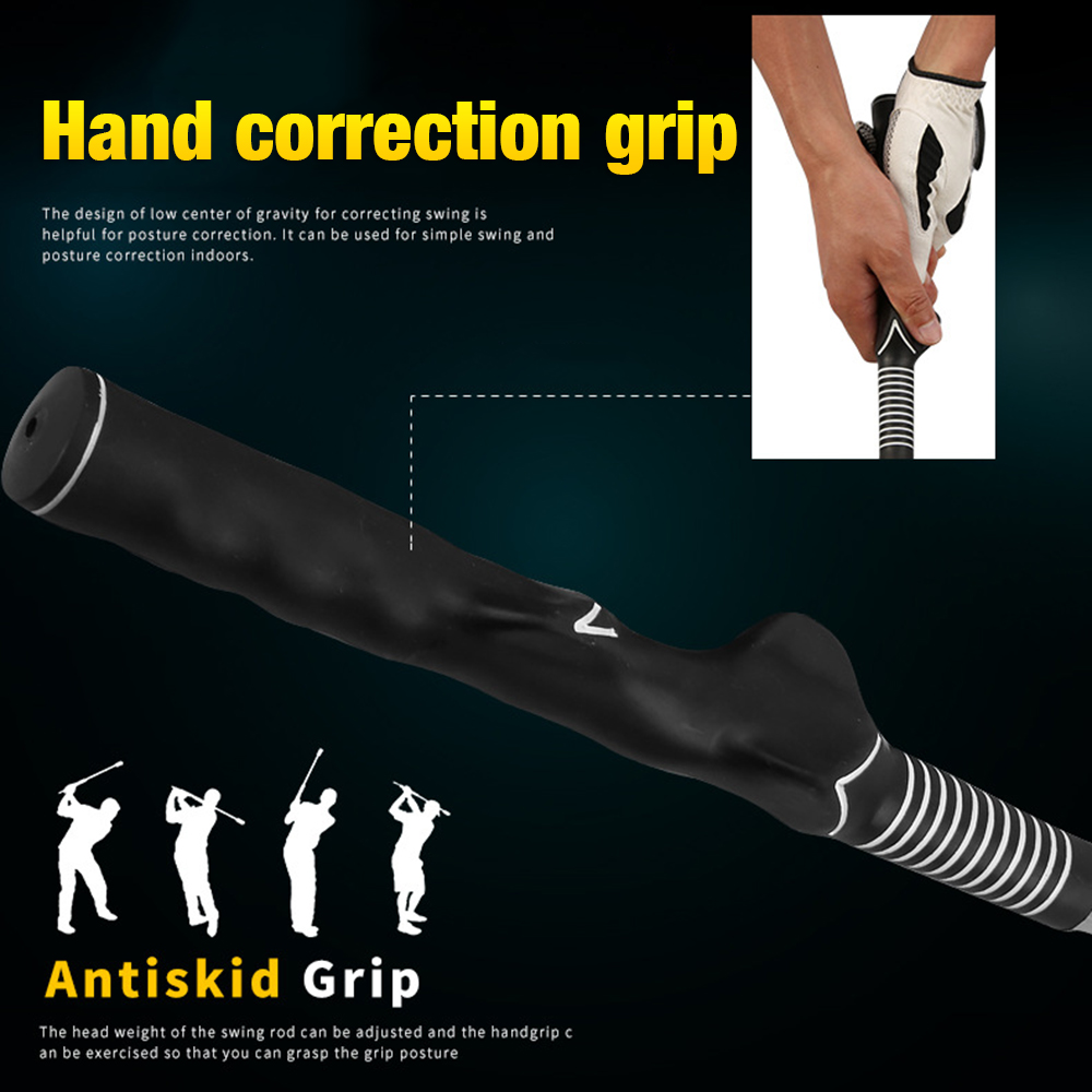PGM Golf Swing Practice Device Weight Trainer Swing Practice Stick Beginner's Posture Correction Stick Practice Stick Trainer HGB001