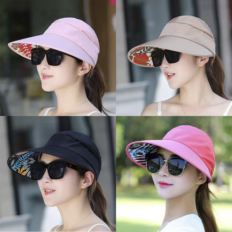 %E3%80%90Worldwide%20Delivery%E3%80%91%20Women's%20Anti-UV%20Fashion%20Wide%20Brim%20Summer%20Beach%20Sun%20Outdoor%20Hiking%20Folding%20Hat%20DENGYOUZHOU%20-%20Image%202