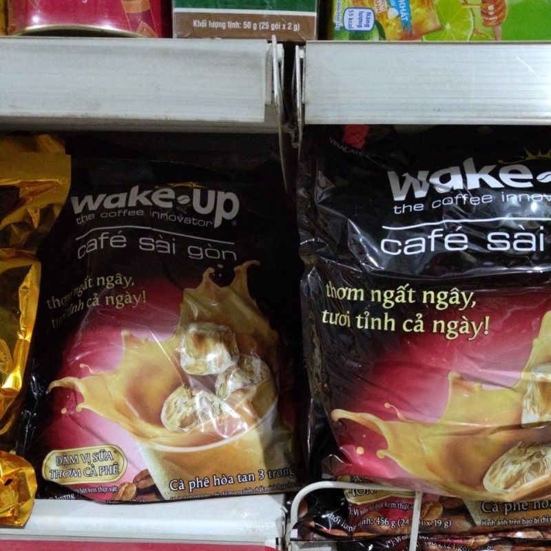 Bịch Cafe Wake Up thành phố sài thành (24 gói x 19g)
