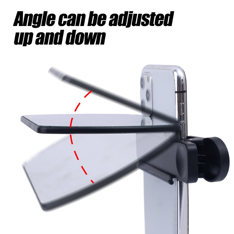 【Prime deal】 Camera Reflection Clip Kit Adjustable Reflector Phone Lens Reflecting Selfie Vlog Artifact.