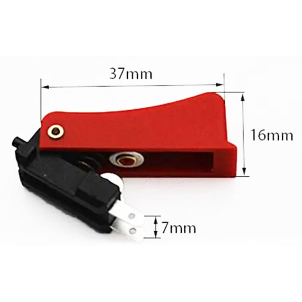 HETU070703. High Sensitivity Welded Durable Switch Trigger 15AK/24KD/36KD Plastic Torch Switch for MIG Welding Torch