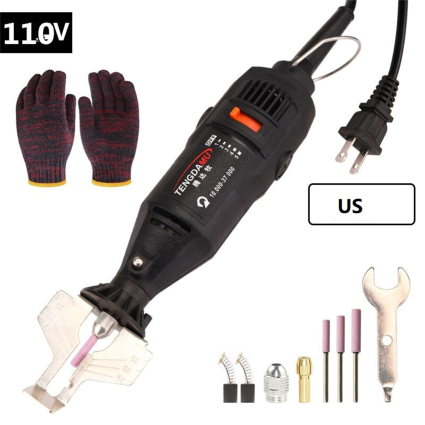 180W 5 Speed 37000rpm Power Grinder Chain Saw Sharpener Handheld Power Chain Machine Electric Grind Chainsaw Sharpening Machine