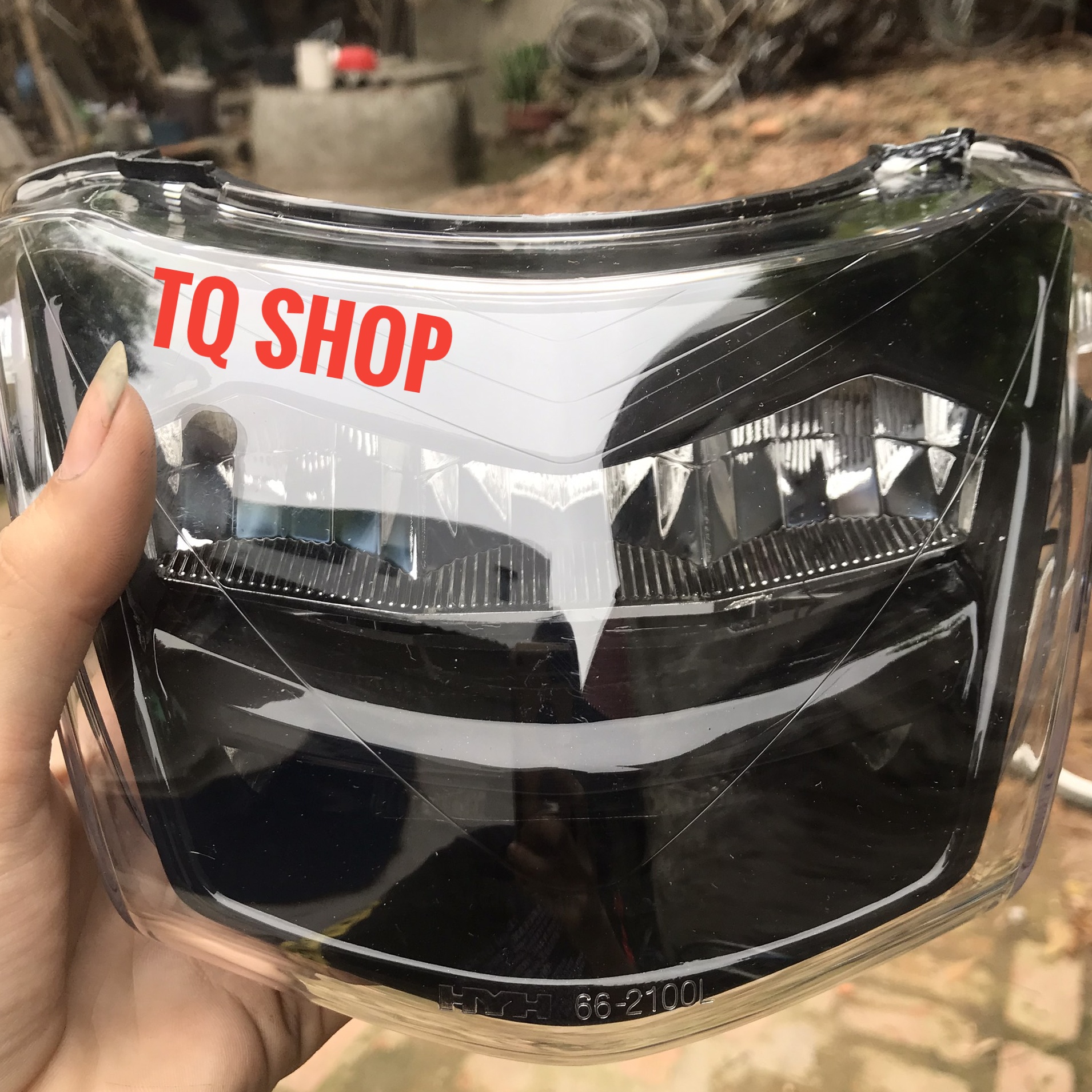 Đèn zinpat 2 tầng hàng 1:1 lắp cho wave alpha 50cc 100cc 110cc(Tặng kèm pasing)