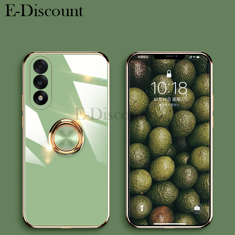 New Phone case OnePlus Nord 5 CE5 Back cover Smooth Electroplated Magnetic Suction Ring Bracket For OnePlus Nord CE5 Nord5 case.