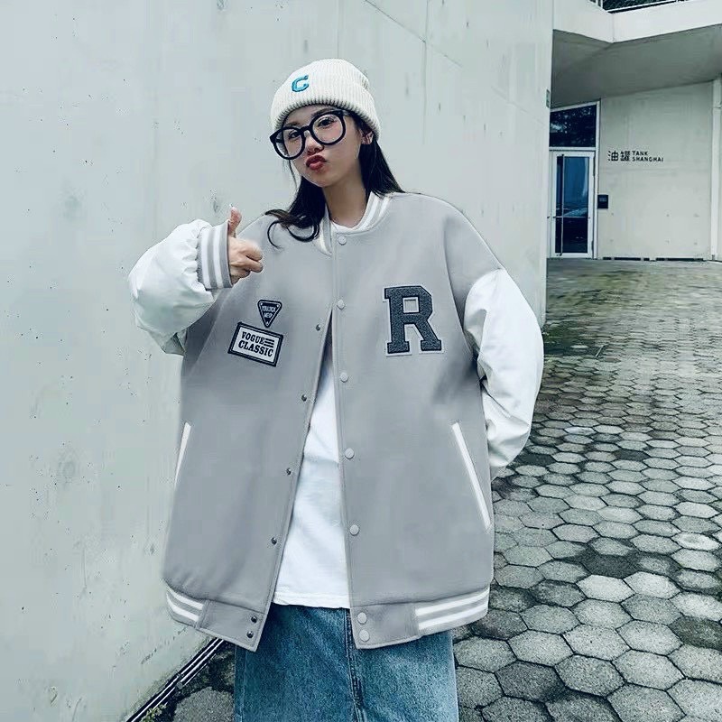 Áo Khoác Bóng Chày Nam Nữ Unisex