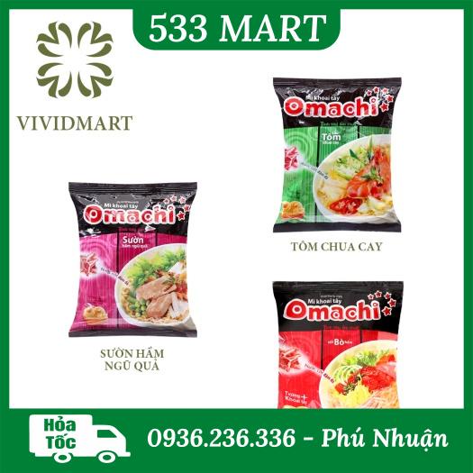 Mì khoai tây Omachi gói 80g