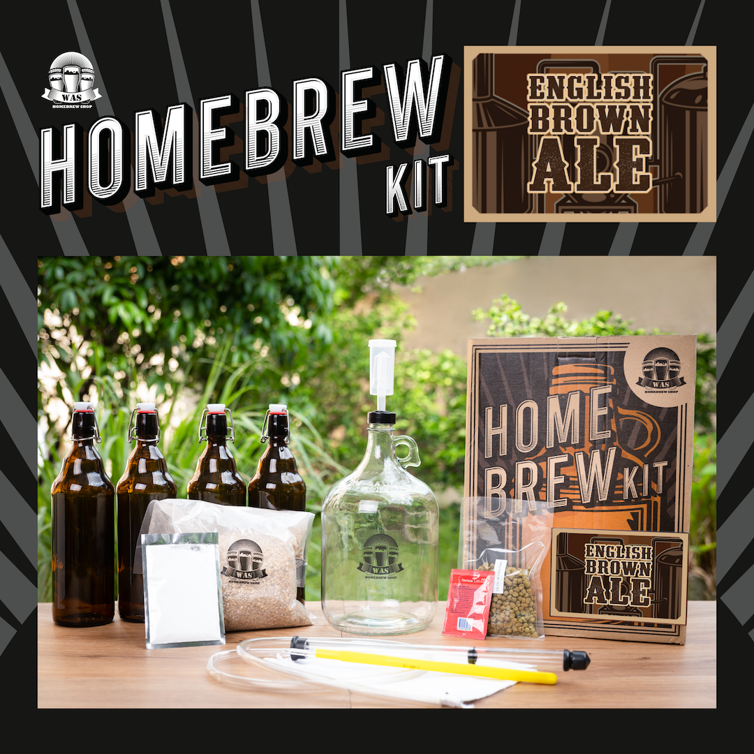 WAS HOMEBREW KIT English Brown Ale 4 10 20Liters 4 10 20 was-homebrew-kit-english-brown-ale-4-10-20liters-4-10-20