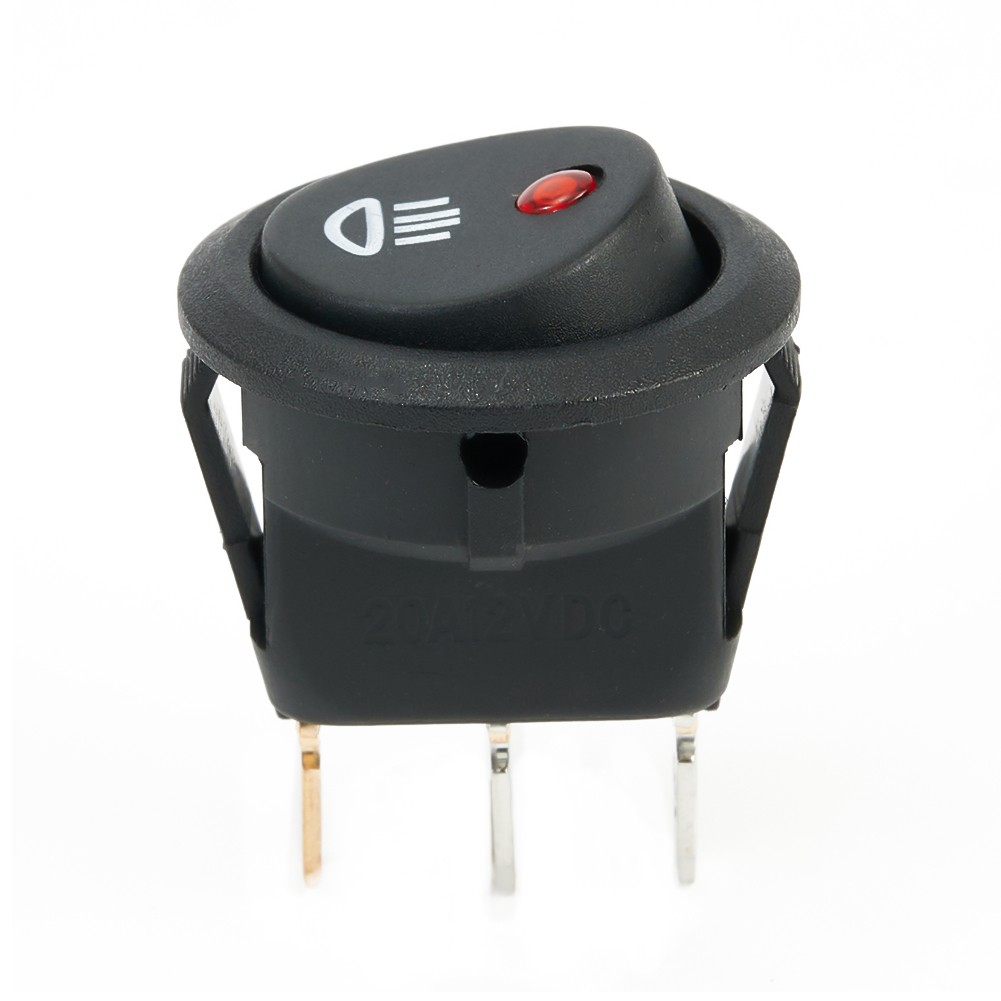 ABS Plastic Black Red High Quality Material Switch Fog Light Switch Fog Light