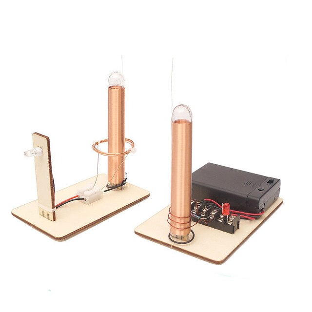 Wireless Transmission Tesla Coil Technology Small Production Primary And Secondary School Manual Diy