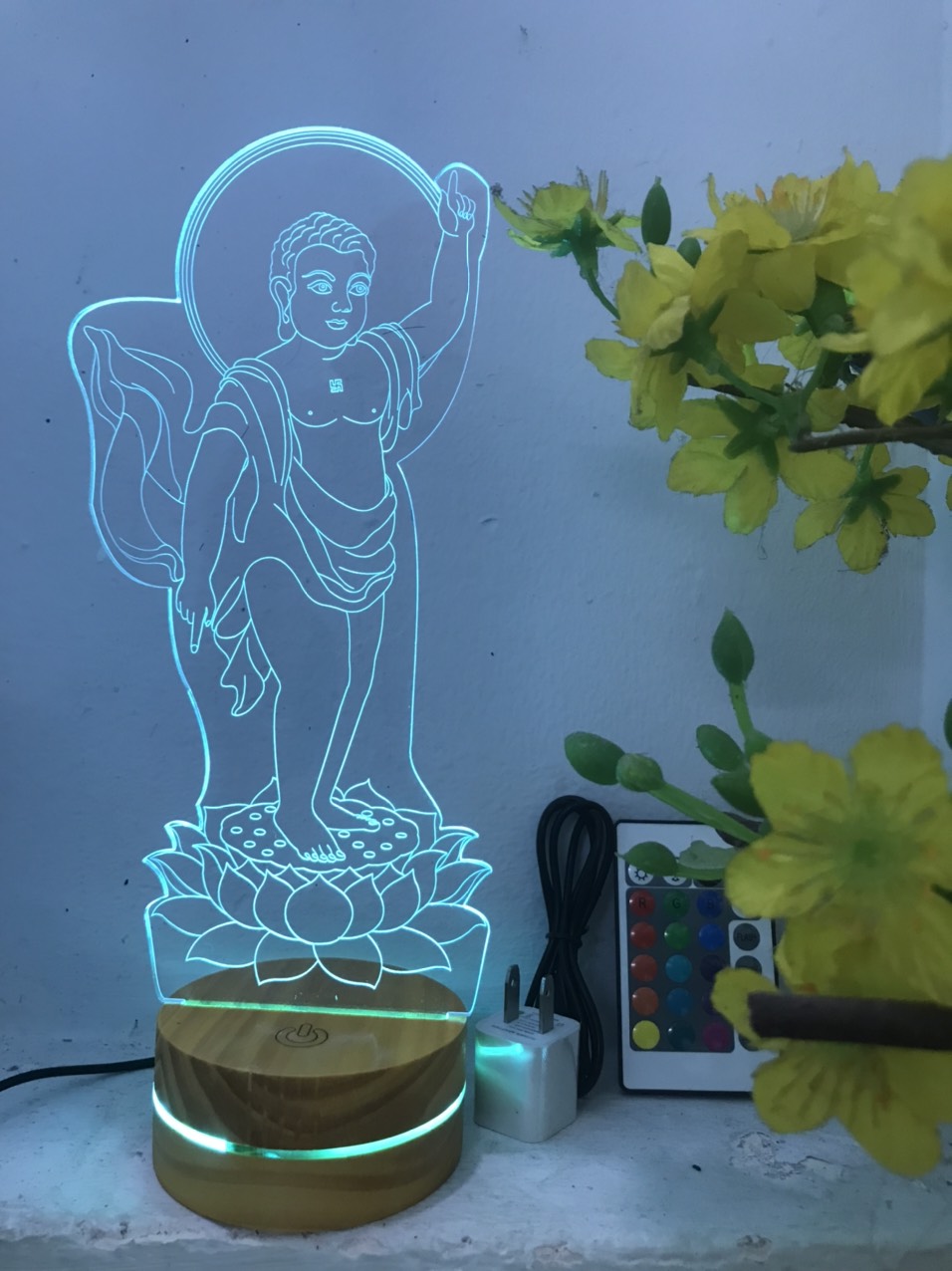 Phật Đản Sanh 28cm 16 màu