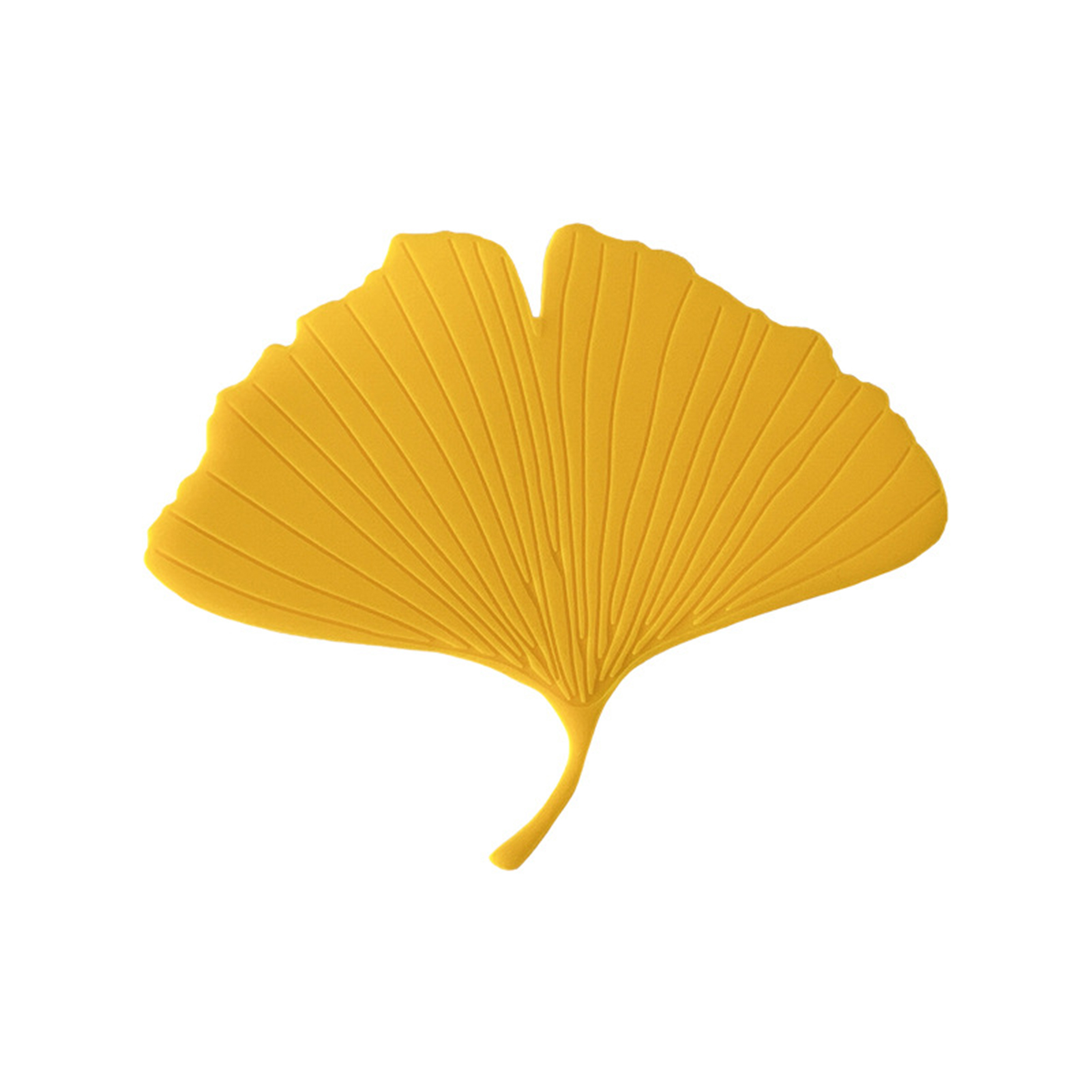 Silicone Coffee Cup Coaster Ginkgo Leaf Silicone Coaster Ginkgo Leaf Silicone Coaster Heat Insulation Non-slip Dishwasher Safe Placemat for Tea Coffee Cups Kitchen Supplies