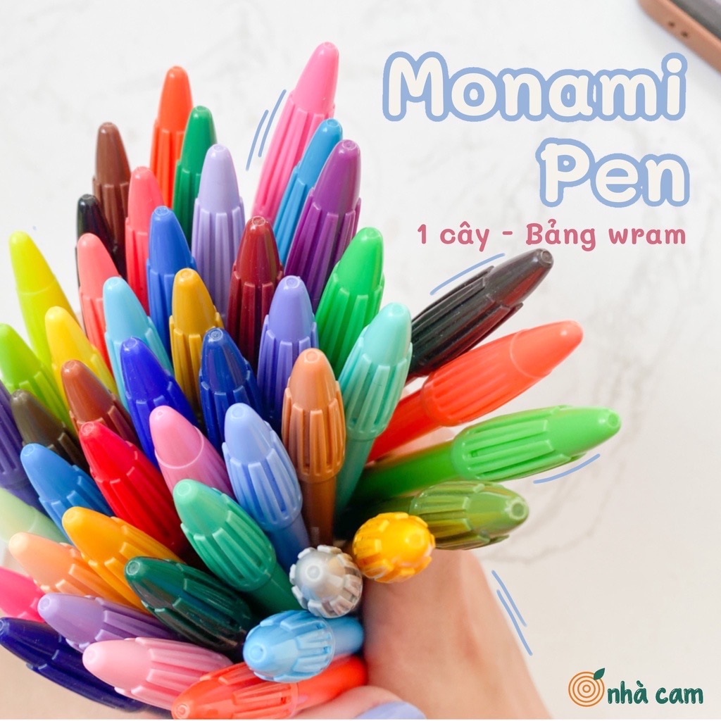 Bút monami plus pen 3000 nhà cam