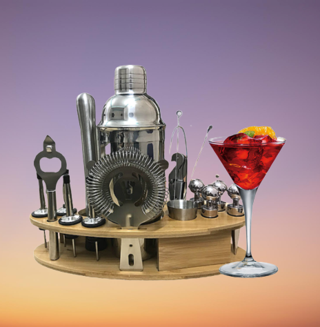 BỘ DỤNG CỤ PHA CHẾ COCKTAIL 23 MÓN