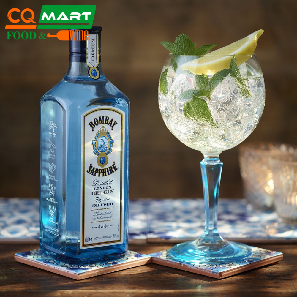 Bombay Sapphire Gin 47% Chai 750ml