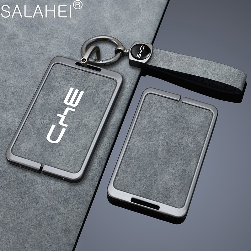 【Wireless】 Car Samrt Remote Key Cover Case Fob For BYD NFC Card Atto3 Yuan Tang EV Han Qin Song Plus DMi Dolphin S7 S6 L3 M6 F3 F0 Keychain.