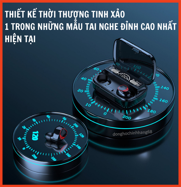 Tai Nghe Bluetooth Không Dây M10 Pro Pin Cực Trâu Nghe Nhạc Cực Hay Chơi Game Cực Đã Tai Nghe Không Dây ,Tai Nghe Bluetooth 5.1 Bảo Hành 12 Tháng