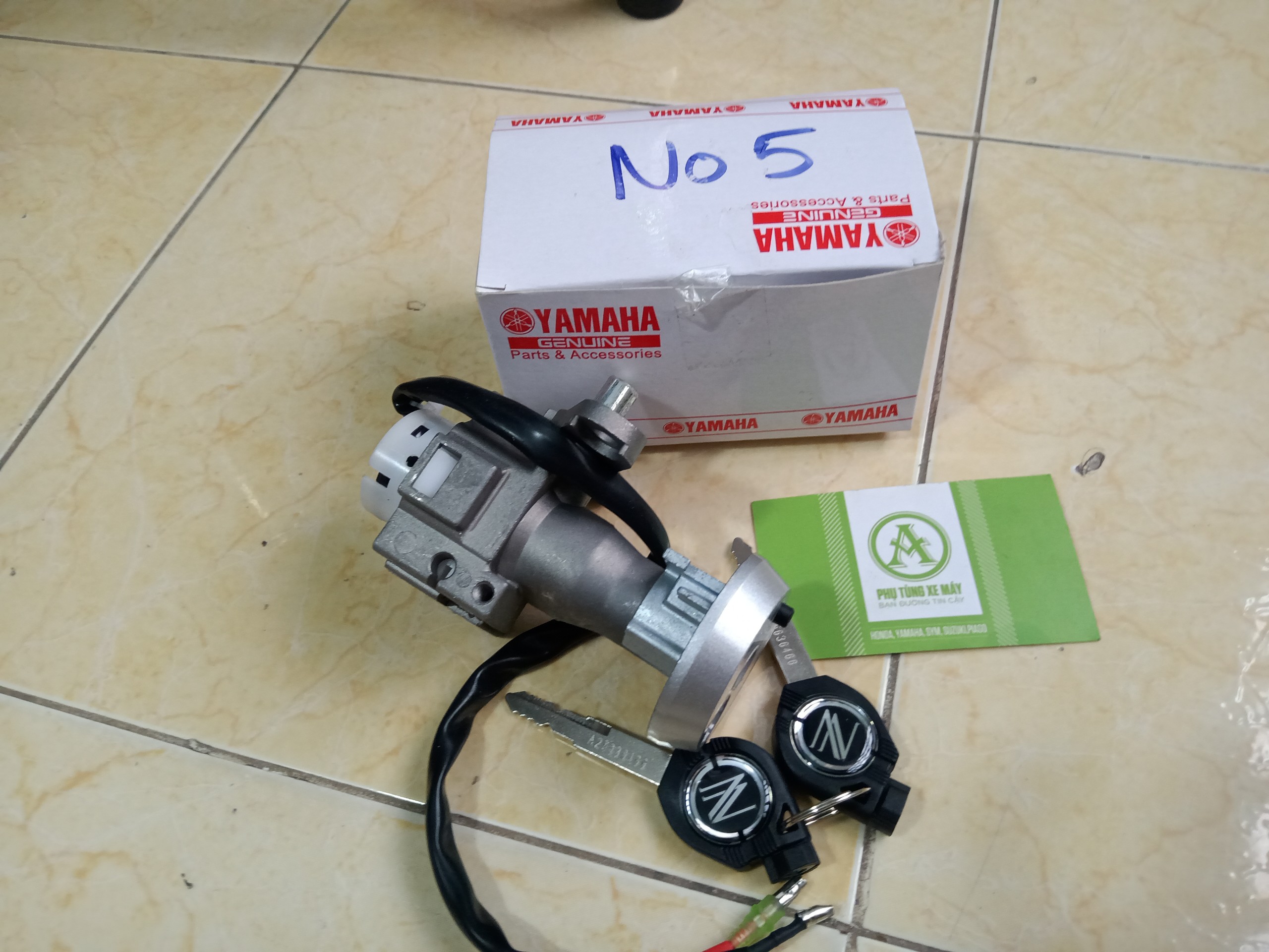 Bộ ổ khoá xe Nouvo 5/6