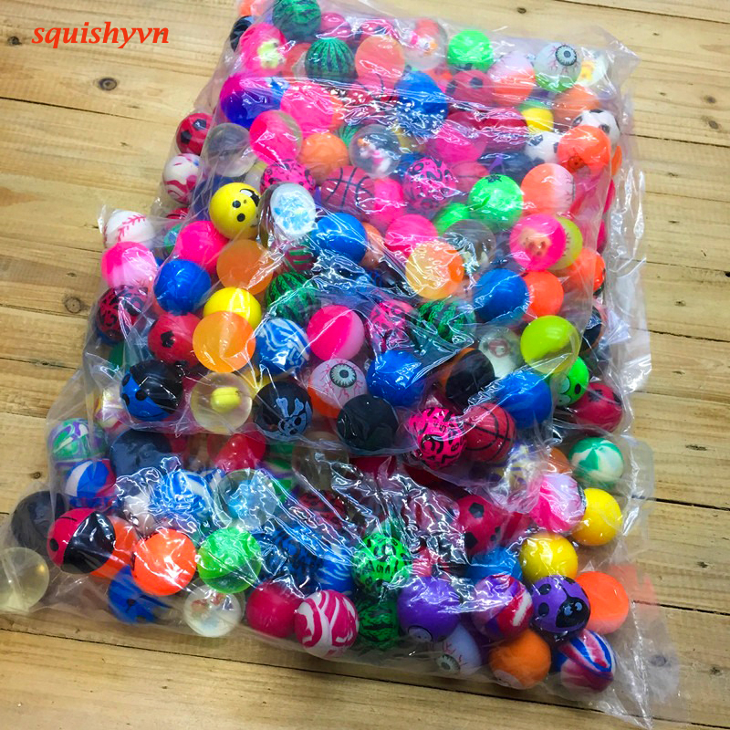 Set 10 quả bóng nhựa nảy nhiều màu sắc thú vị cho trẻ em