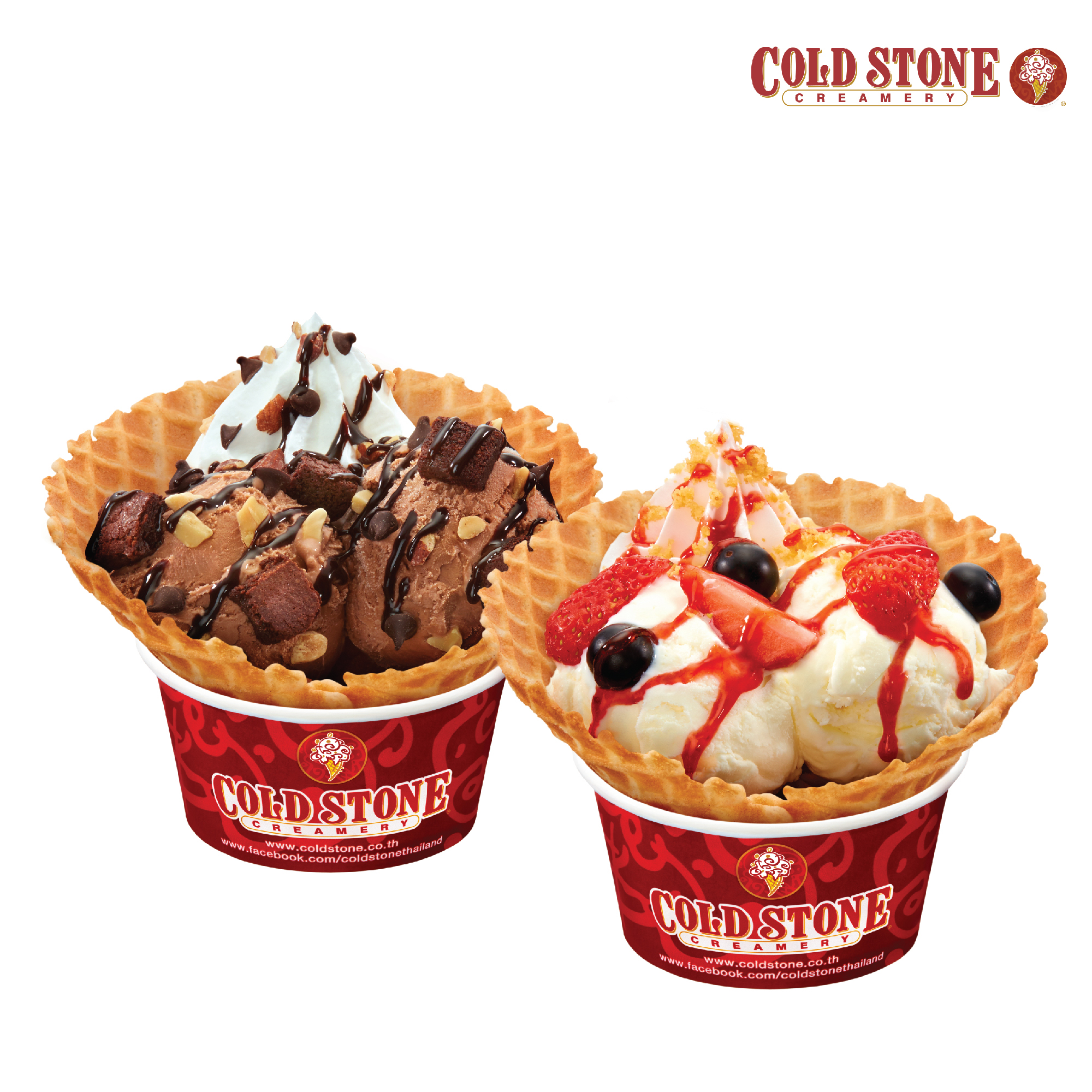 [EVoucher] Cold Stone Creamery Sundae Size Regular 2 Cup / โคล สโตน