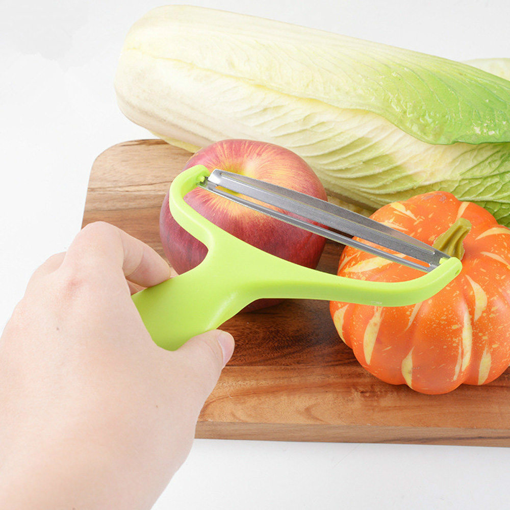 JFDHGR Multifunction Sharp Cucumber Kitchen Tool Fruit Peeler Cabbage Slicer Vegetable Grater Carrot Cutter