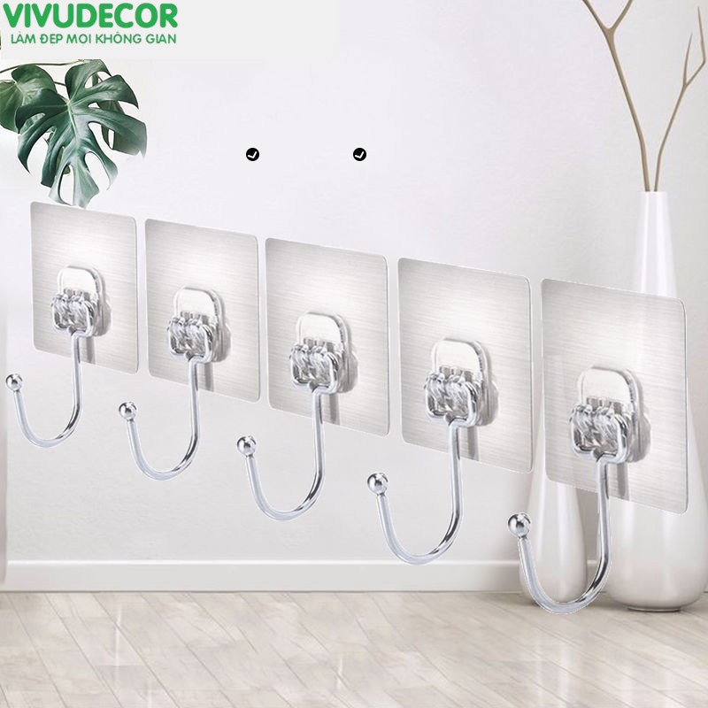 Móc dán tường VIVUDECOR MD01