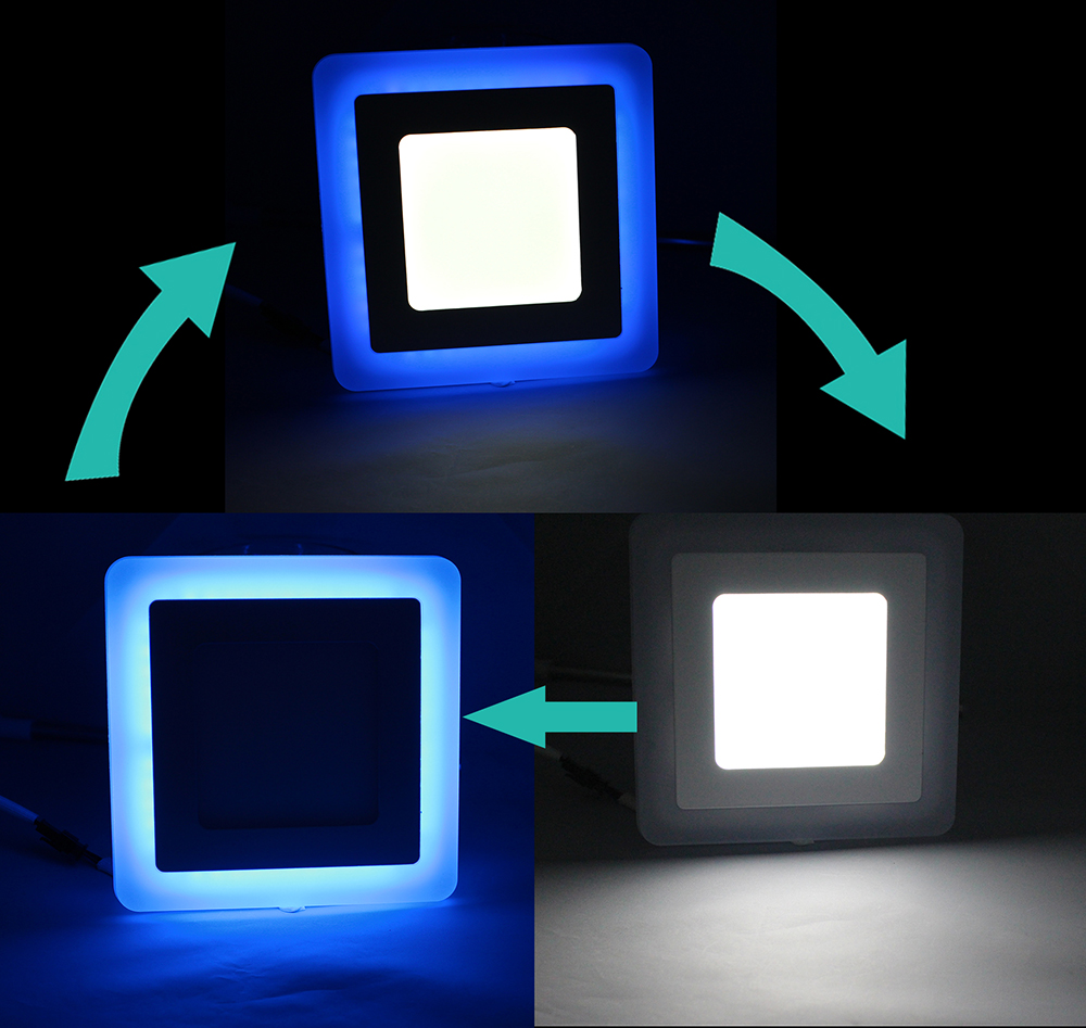 led panel light blue