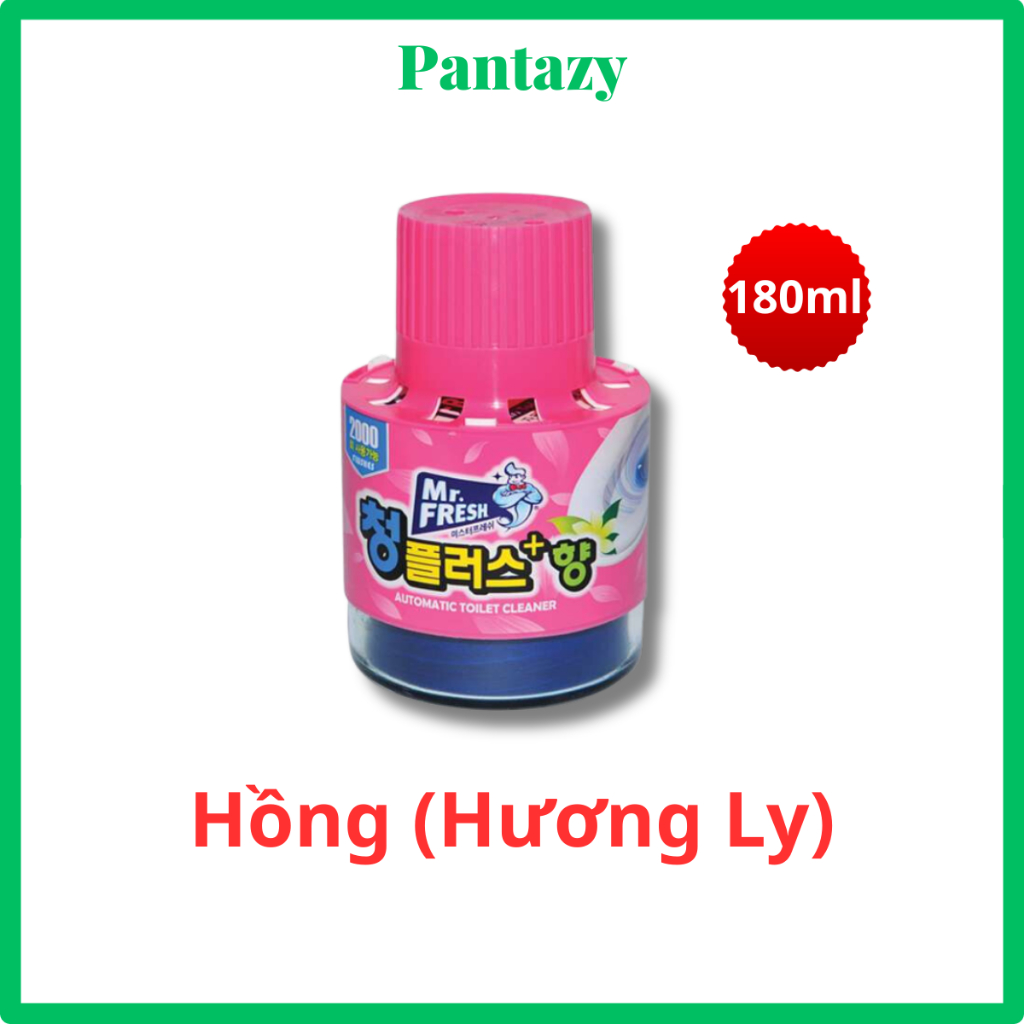 Cốc thả bồn cầu - Hàn Quốc Mr Fresh 180g