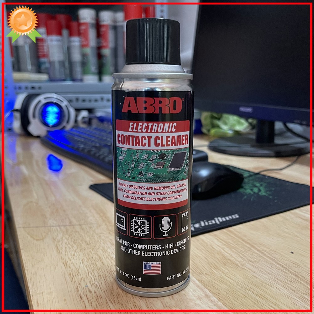 Chai xịt mạch điện Abro Electronic Contact Cleaner