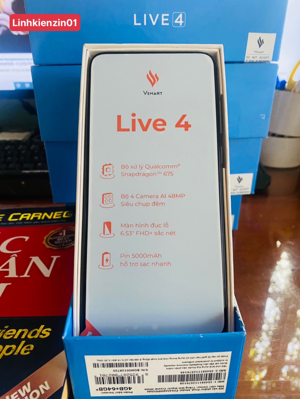Máy Vsmart Live 4