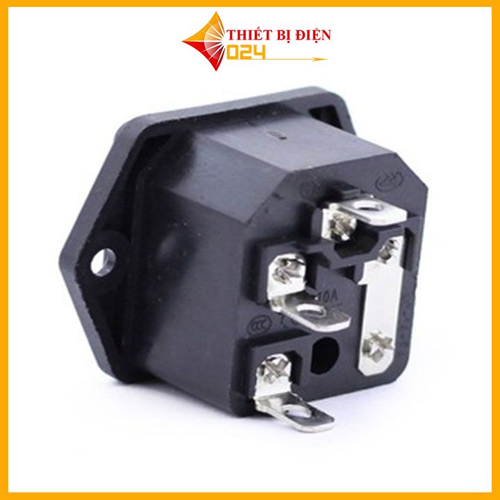 Ổ cắm nồi cơm -Jack Cắm Âm 3 Chân 220VAC