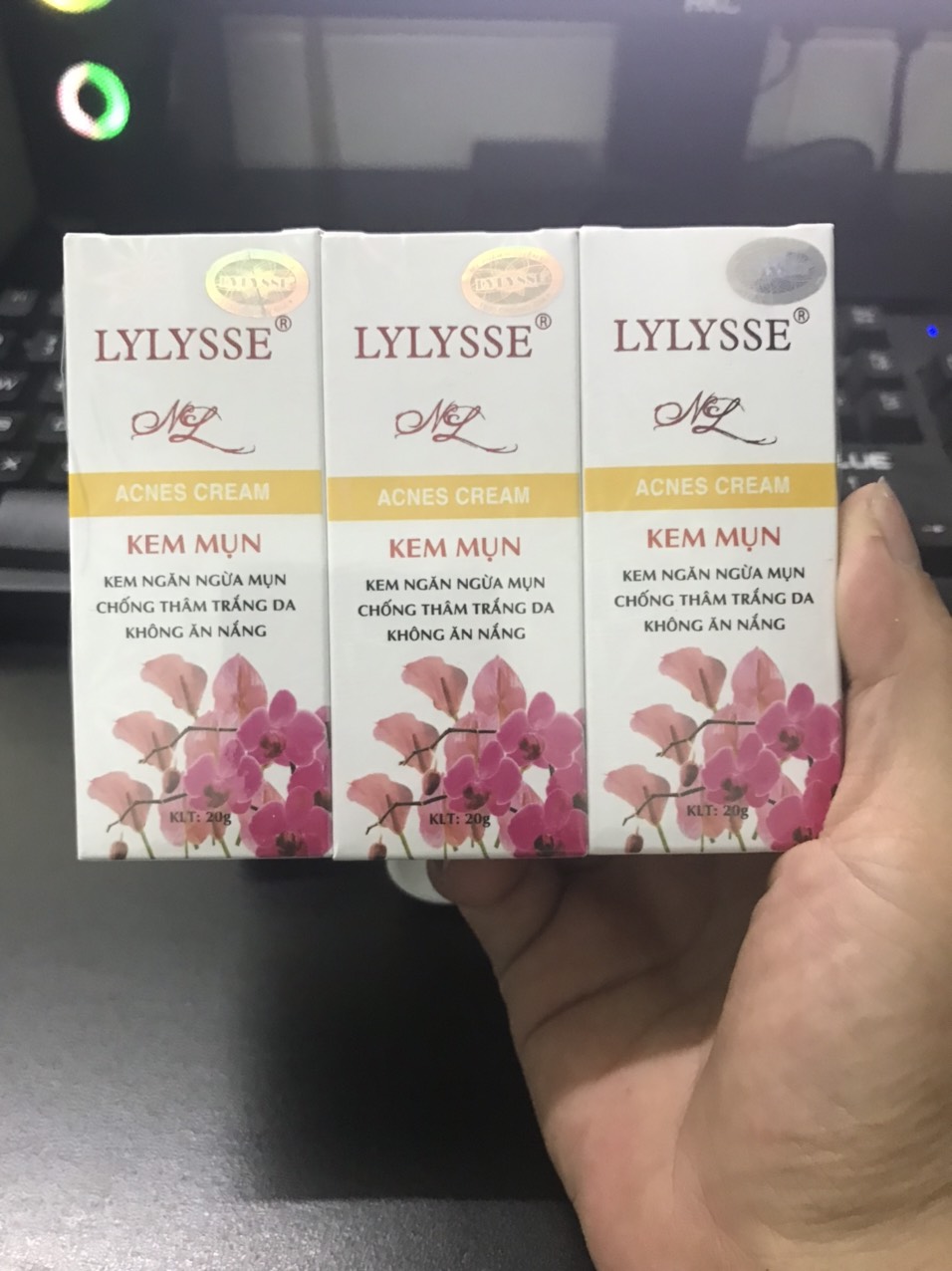 KEM MỤN THÂM MỜ SẸO LYLYSSE 20G ( mẫu mới )