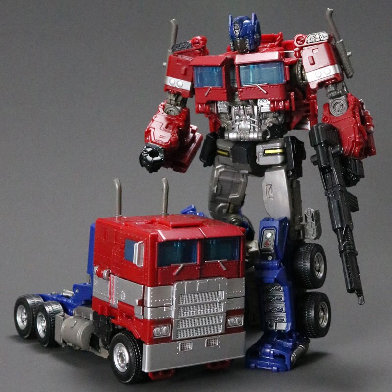 Optimus Prime Heiman Transformers Robot Model Toy Star Commander Variant Aircraft Collection Action Model Children's Gift