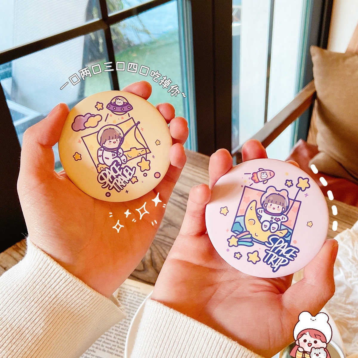 Gương mini bỏ túi cute dễ thương - TAMACHAN