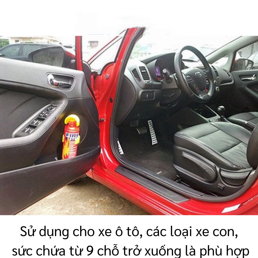 Bình Chữa Cháy Mini Firestop Cho Xe Hơi 1000ml Tiện Dụng