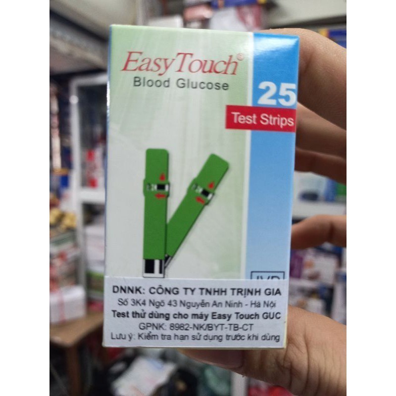 ✅ Que Thử Đường Huyết Easy Touch | Easytouch -VT0750 - Y Tế Vạn Thành