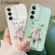 New Phone case Realme C71 C75 C75X Back cover Soft Electroplated Quicksand Hourglass Pellet KWAS Bear silicone shockproof Protector Smooth For Realme C75 C75X C71 case. 