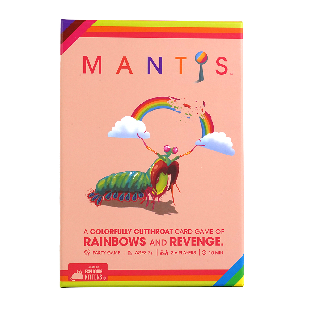 【Hot selling items】Exploding Kittens Mantis Card Games Fun Family Games ...