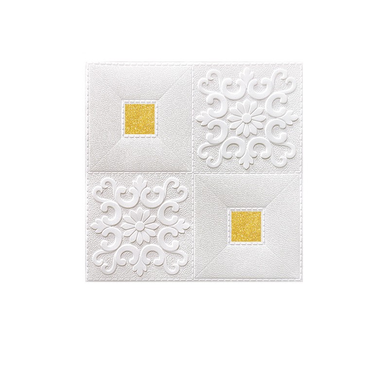 35*35cm Self-Adhesive 3D Ceiling Wall Stickers Roof Decor Waterproof For Living Room Bedroom TV Background Foam Wallpaper