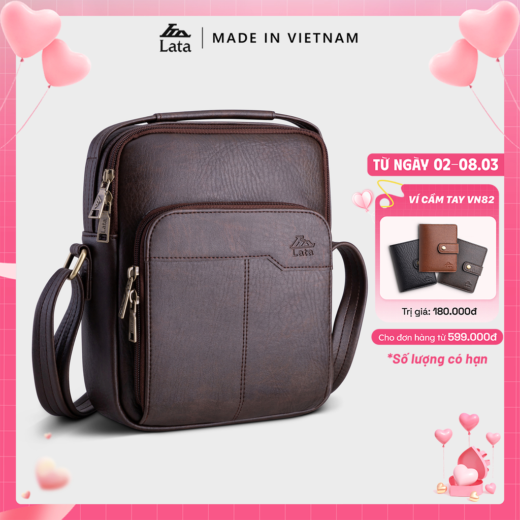 Lata Bag (Men's Office Fashion - Leather Crossbody Bag Tn22)