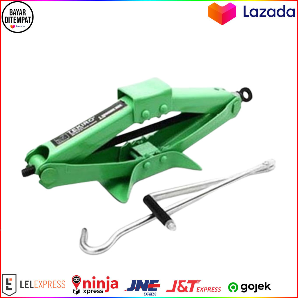 Tekiro Dongkrak Jembatan 2 Ton Scissor Jack Automotive BISA COD ...