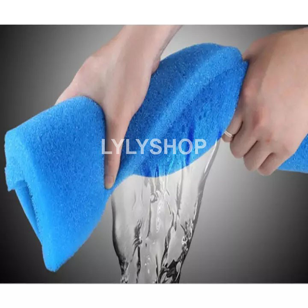 Xốp lọc bể cá RS 900 x 300mm, dày 20mm - Lọc hồ cá koi loạt tốt, dễ dàng tái chế, sử dụng nhiều lần, giá thành rẻ, tiết kiệm chi phí - Vật liệu lọc không thể thiếu được trong hệ thống lọc bể cá, hồ thủy sinh( Xanh)