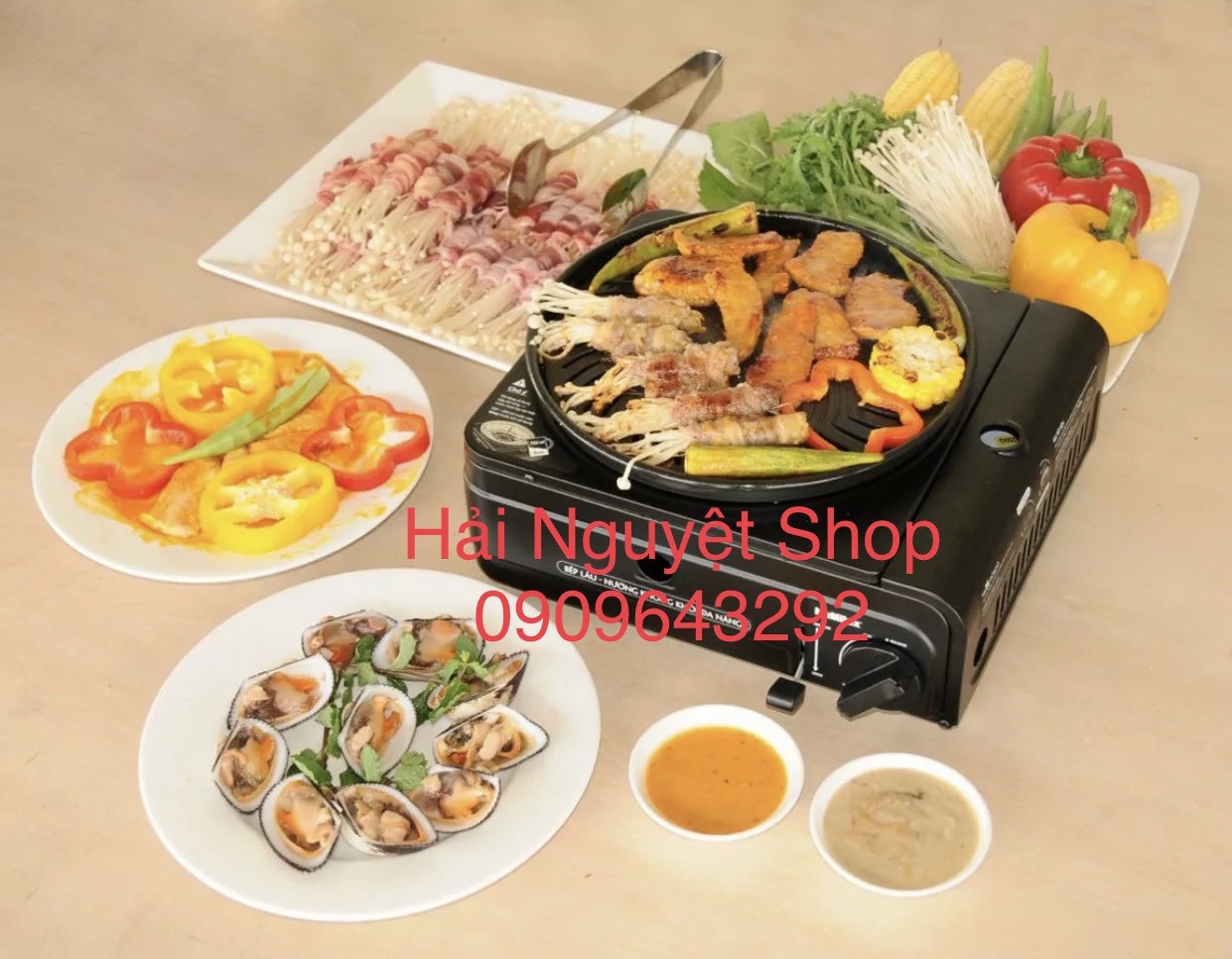 Bếp gas nướng Namilux