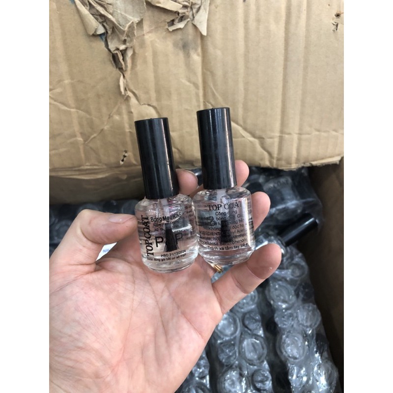 Sơn bóng mau khô Top coat (Bóng trắng, Bóng hồng)