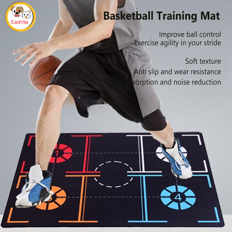 Basketball Training Mat Ball Control Practice Basketball Footwork Mat Training Auxiliary Equipment