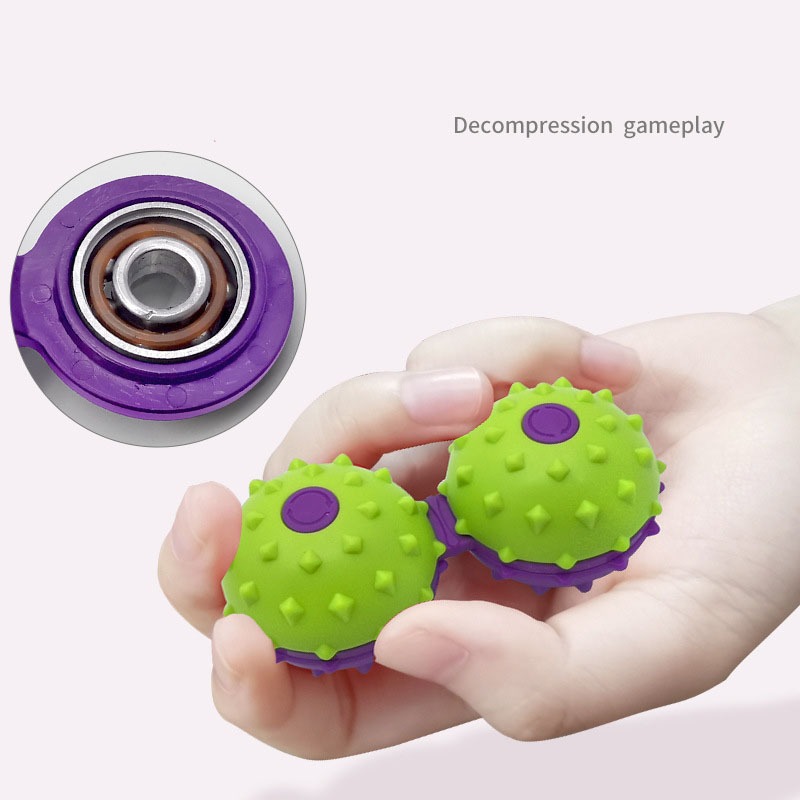 Đồ chơi con quay Spinner 2 trong 1 giúp xả stress (1663CQB)