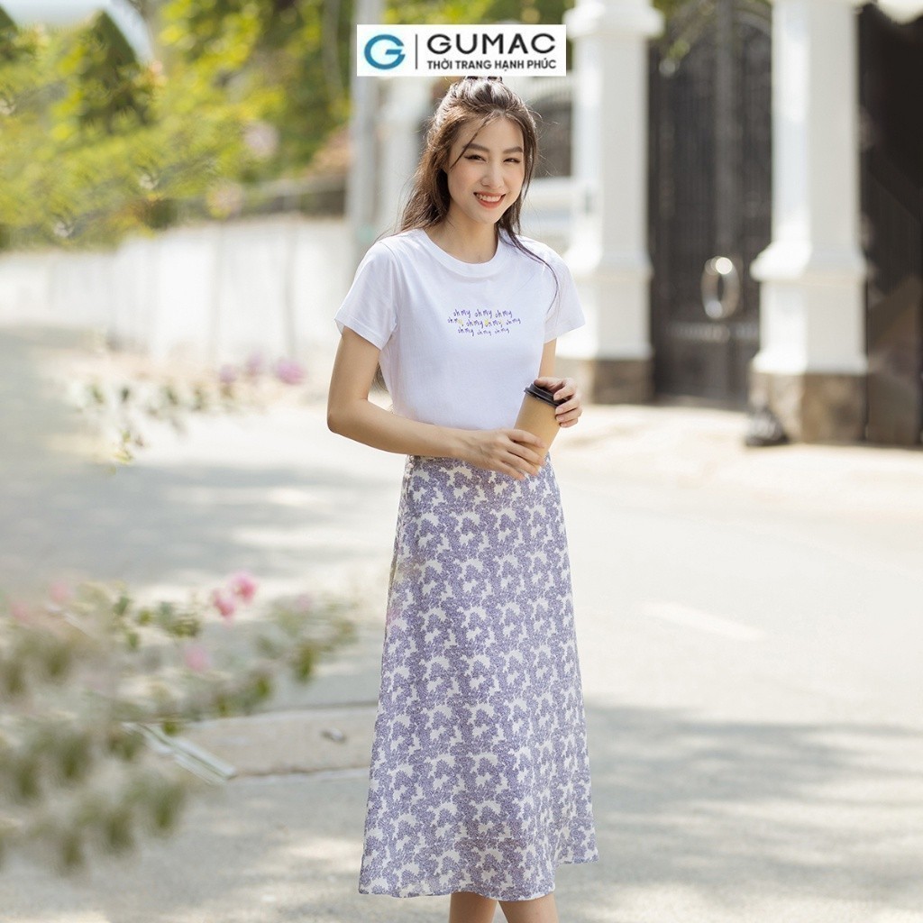 [SALE MẠNH |Voucher 8-15%] Chân váy phối ngọc thời trang GUMAC VD07022