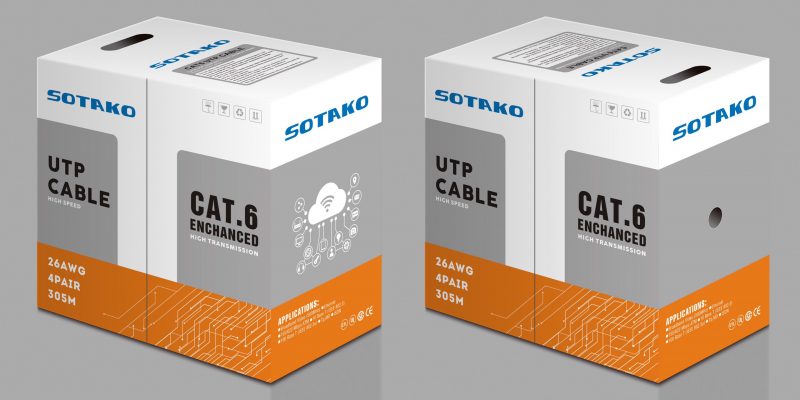Dây cáp mạng Cat6 SOTAKO 305m/thùng