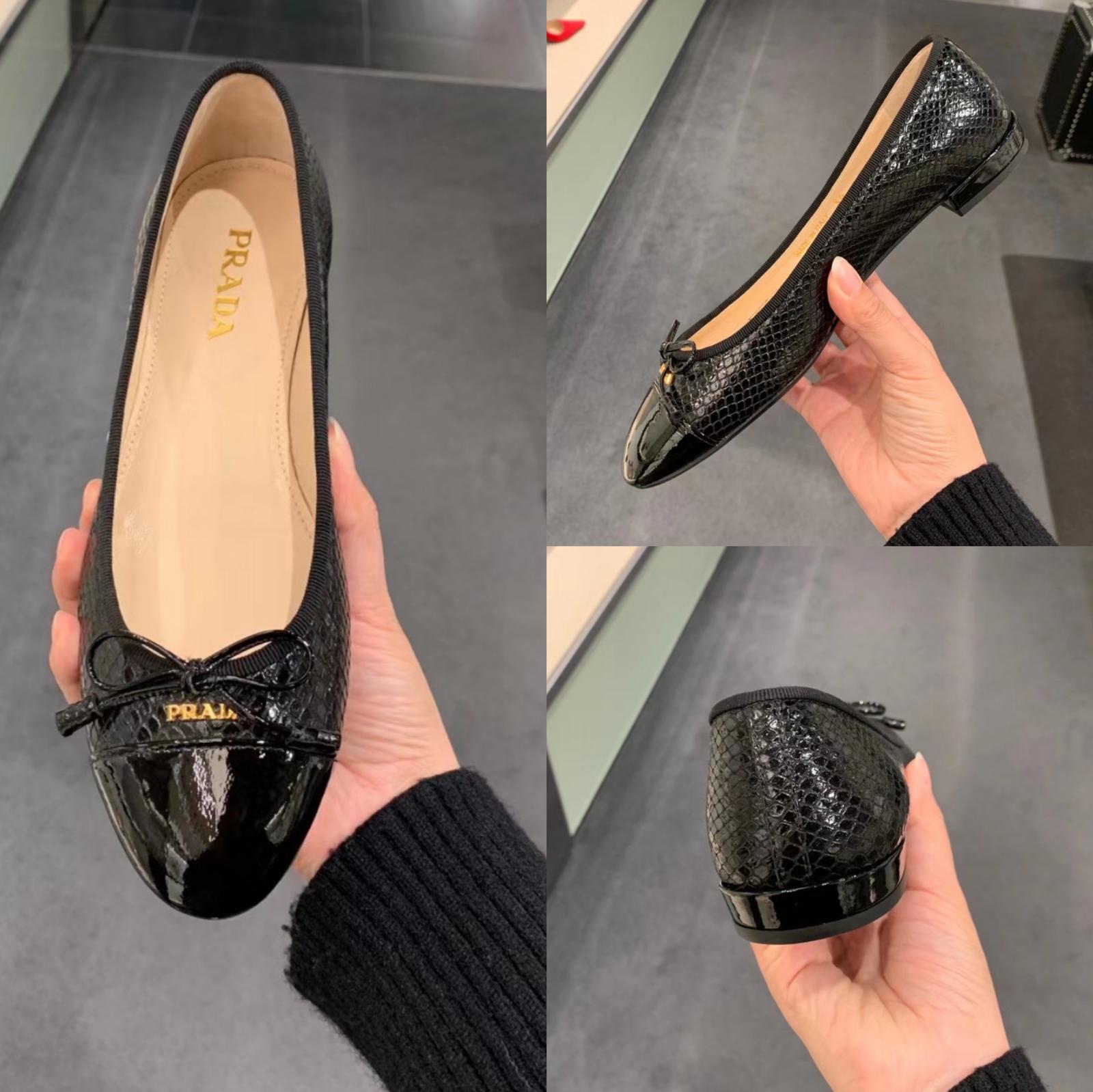 prada ballerina shoes